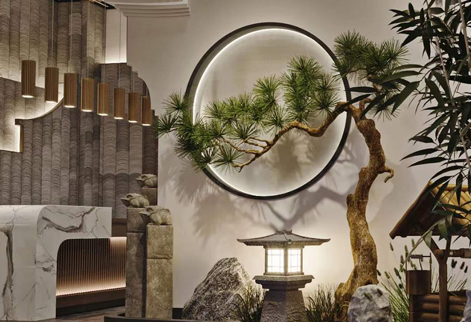 西安中式茶樓裝修設計案例